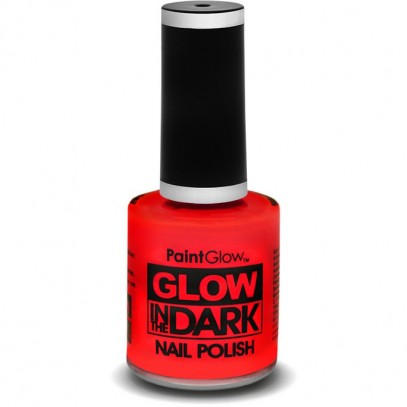 Glow In The Dark - Nagellack rot