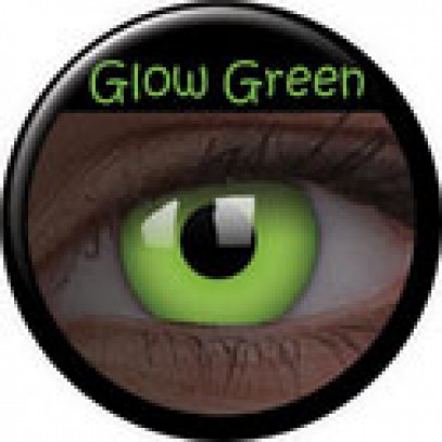 Glow UV Kontaktlinsen grün