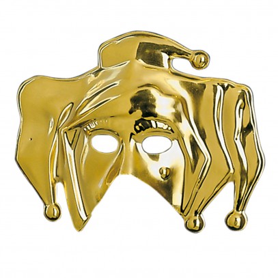 Goldene Joker Maske