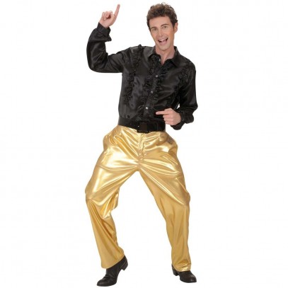 Goldene Disco-Hose für Herren