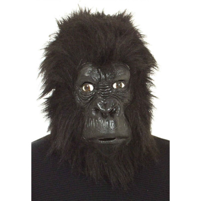 Gorilla Latexmaske für Erwachsene