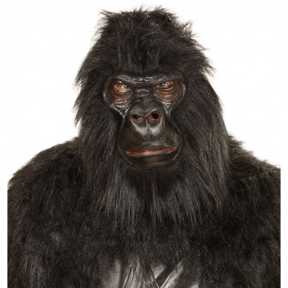 Gorilla Maske aus Schaumlatex