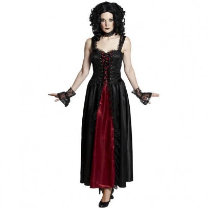 Lucinda Gothic Lady Vampirhexe Kostüm