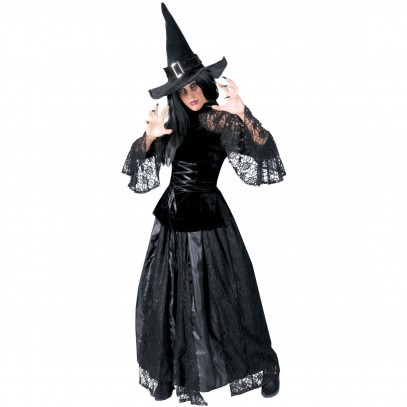 Gothic Witch Raven Hexenkostüm