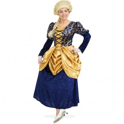 Gräfin Victoria Barock Kostüm für Damen