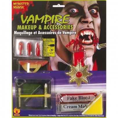 Graf Dracula Make-Up & Accessoires Set