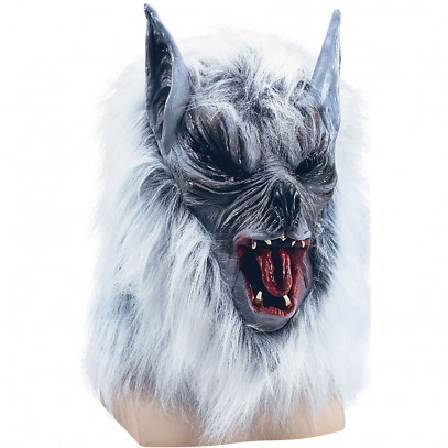 Graue Werwolf Maske