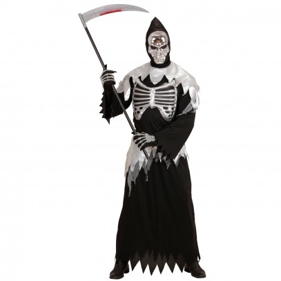 Grim Reaper Kostüm mit Maske 1