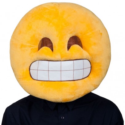 Grinsender Smiley Maske 