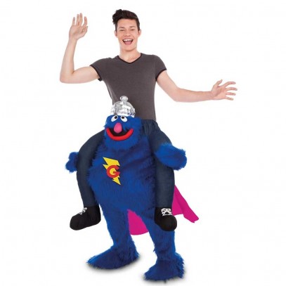 Supergrobi Huckepack Kostüm für Erwachsene