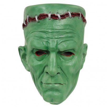 Grüne Labor Monster Maske