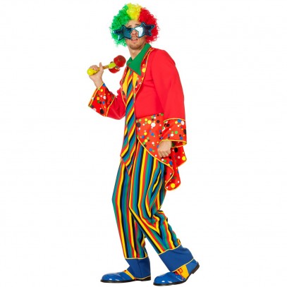 Happy Pippo Zirkus Clown Herrenkostüm
