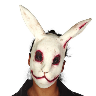 Halloween Horror Hasen Maske
