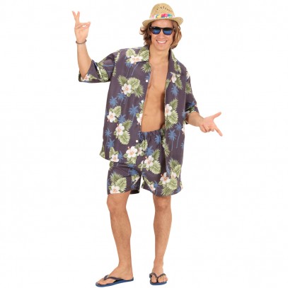 Hawaii Beachparty Kostüm für Herren
