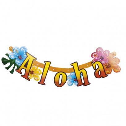 Hawaii Girlande Aloha