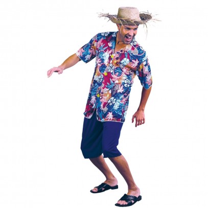 Hawaii Guy Kostüm bunt