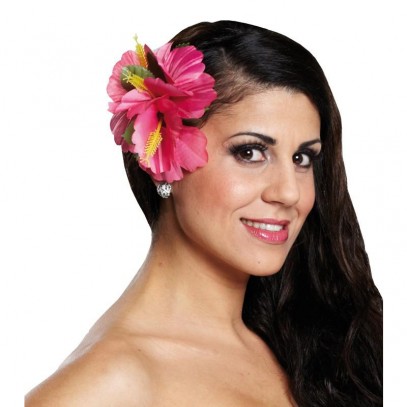 Hawaiiblüte pink Haarclip
