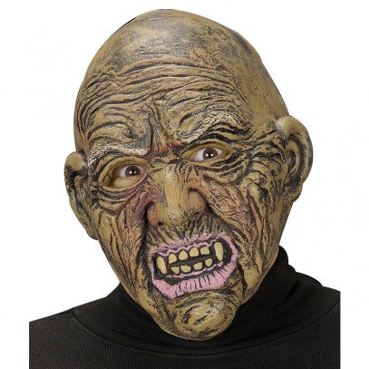 Hexen Zombie Maske mit Zähnen
