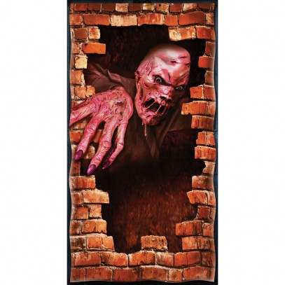 Horror Monster Halloween Tür Poster
