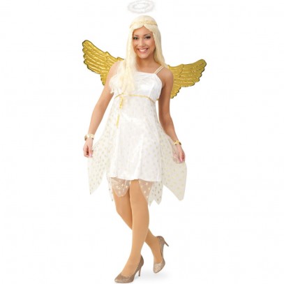 Himmlisches Engelchen Kostüm für Damen