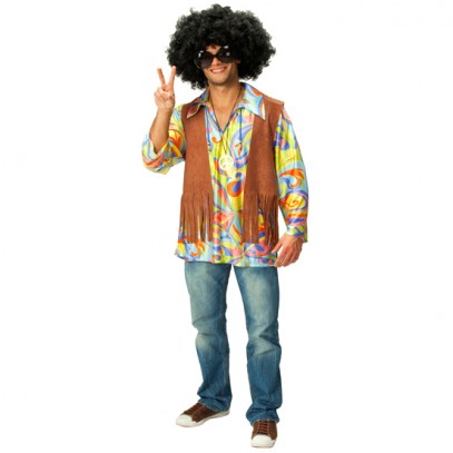 Hippie Kostüm 2tlg. für Herren