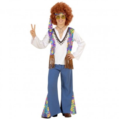 Woodstock Hippie Kostüm für Jungen