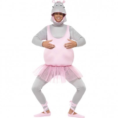 Hippo Ballerina Nilpferd Kostüm 1
