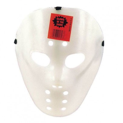 Horror Hockey Maske nachtleuchtend