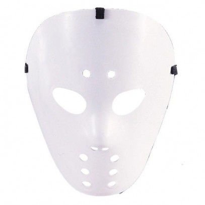Hockey Maske weiß 