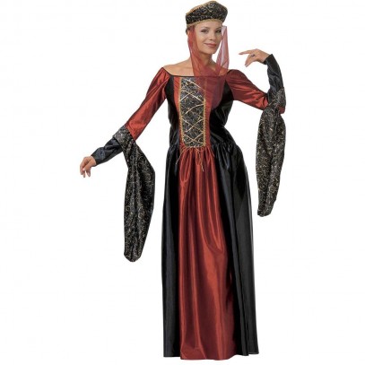 Hofdame Madlen Burgfrau Kostüm 