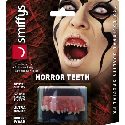 Horror Invasion Zähne Deluxe