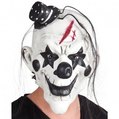 Horror Pyscho Clown Latexmaske