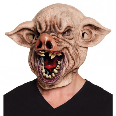 Horror Schwein Halloween Maske