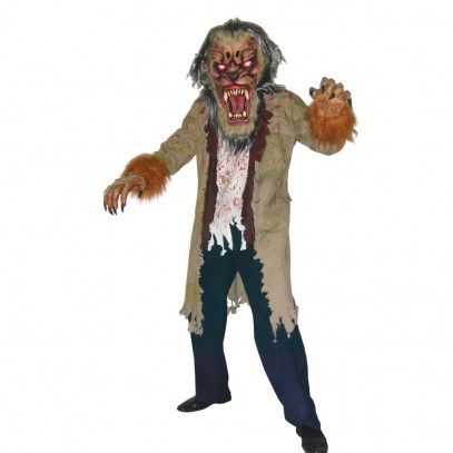 Horror Werwolf Halloween Kostüm für Herren
