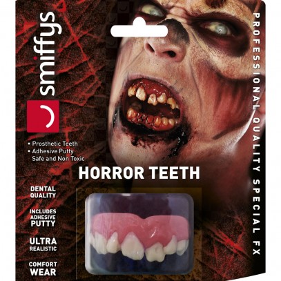 Horror Zombie Zähne Deluxe