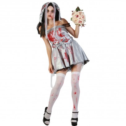 Bloody Bride Horror Braut Kostüm