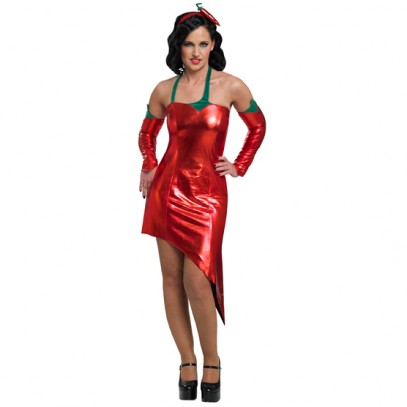 Hot Chili Kostüm 3tlg. für Damen