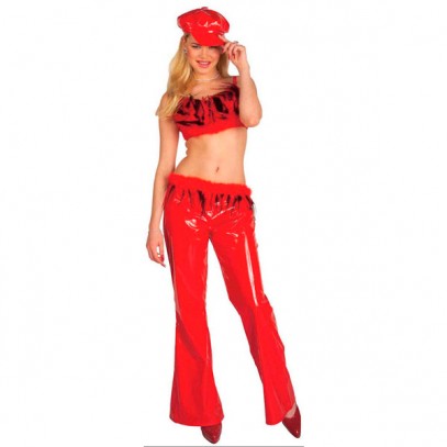 Hot Girl Kostüm Britney rot