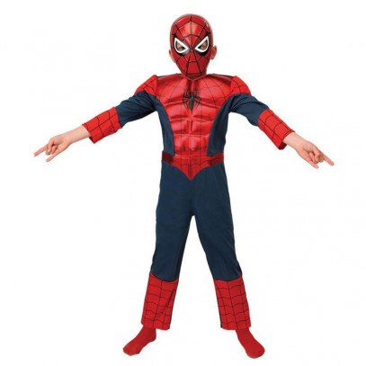 Ultimate Spiderman Metallic Kinderkostüm