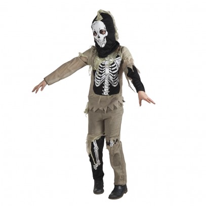 Zombie Skeleton Boy Kostüm