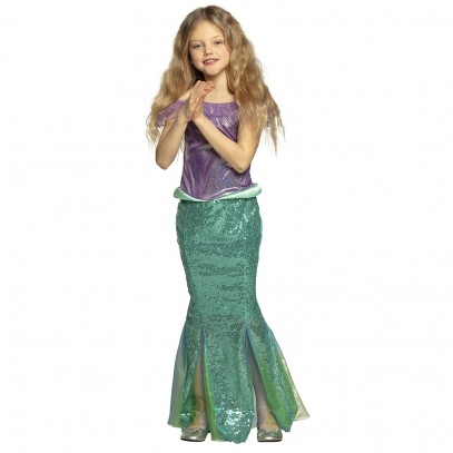 Glitzer Meerjungfrau Maila Kostüm für Mädchen