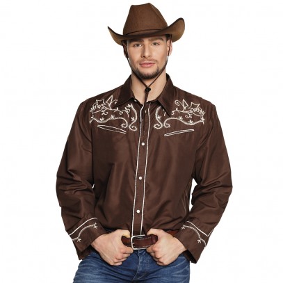 Cowboy Hemd Billy braun