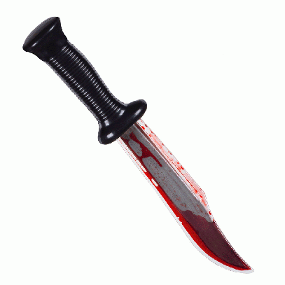 Blutiges Schlitzer Messer Bloody