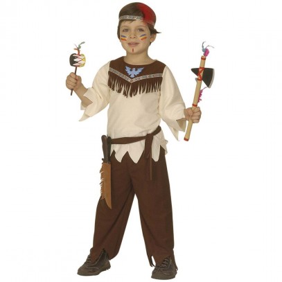 Indianer Kostüm Mohawk für Jungen