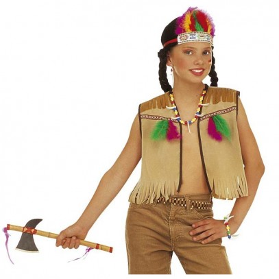 Indianer Verkleidungsset 5-teilig für Kinder