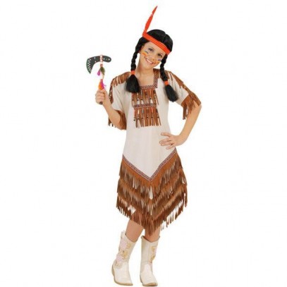 Indianer Kostüm Comanche für Mädchen