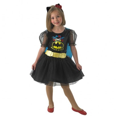 Hello Kitty Batgirl Kinderkostüm