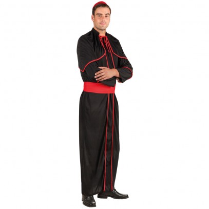 Kardinal Priester Kostüm 1