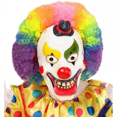 Killer Clown Halbmaske für Kinder 1