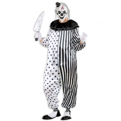 Killer Pierrot Clownskostüm 1
